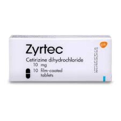 ZYRTEC TABS 10MG 30`S